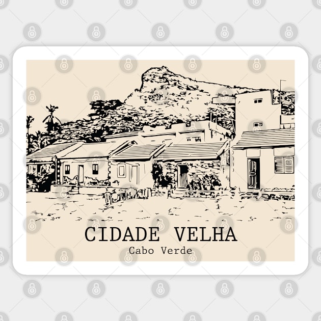 Cidade Velha - Cabo Verde Sticker by Lakeric